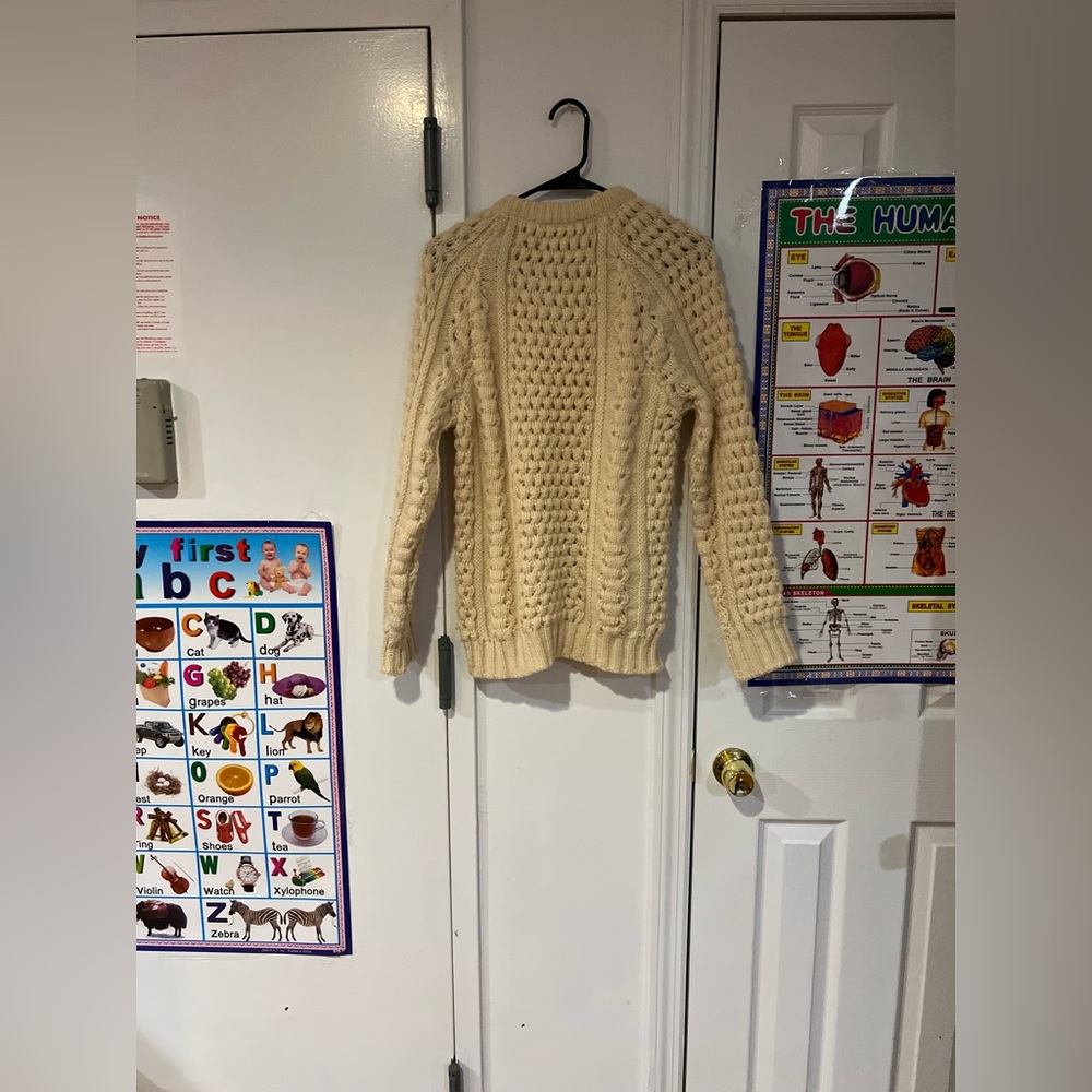 Donegal wool sweater mint condition